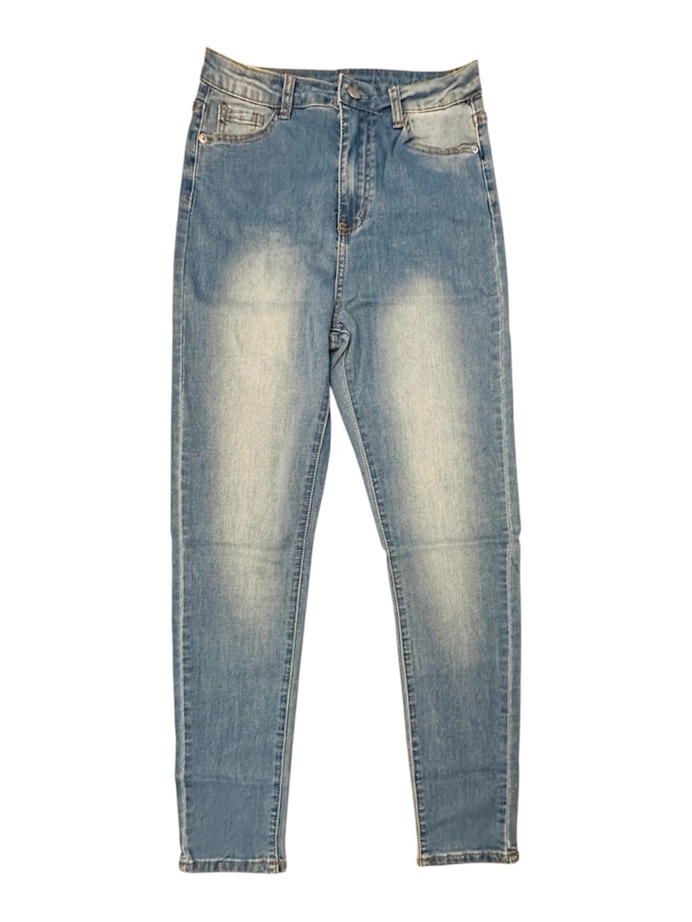 SHEIN Women’s High Waisted Skinny Stretch Jegging Pajama Jeans Womens 8-10 NWOT - Picture 4 of 16
